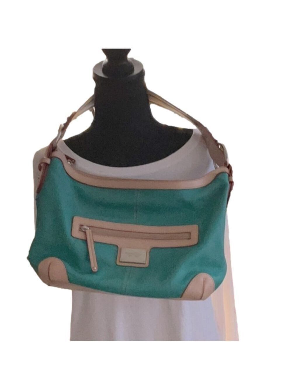 Tignanello Green Leather Bag